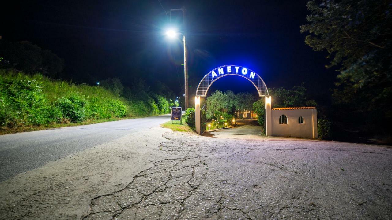 Aneton Aparthotel Chrysi Ammoudia Ngoại thất bức ảnh