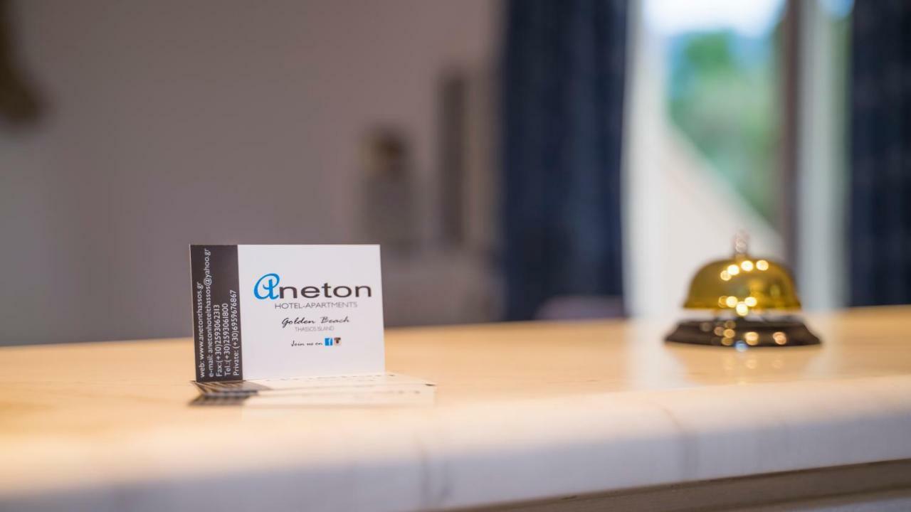 Aneton Aparthotel Chrysi Ammoudia Ngoại thất bức ảnh